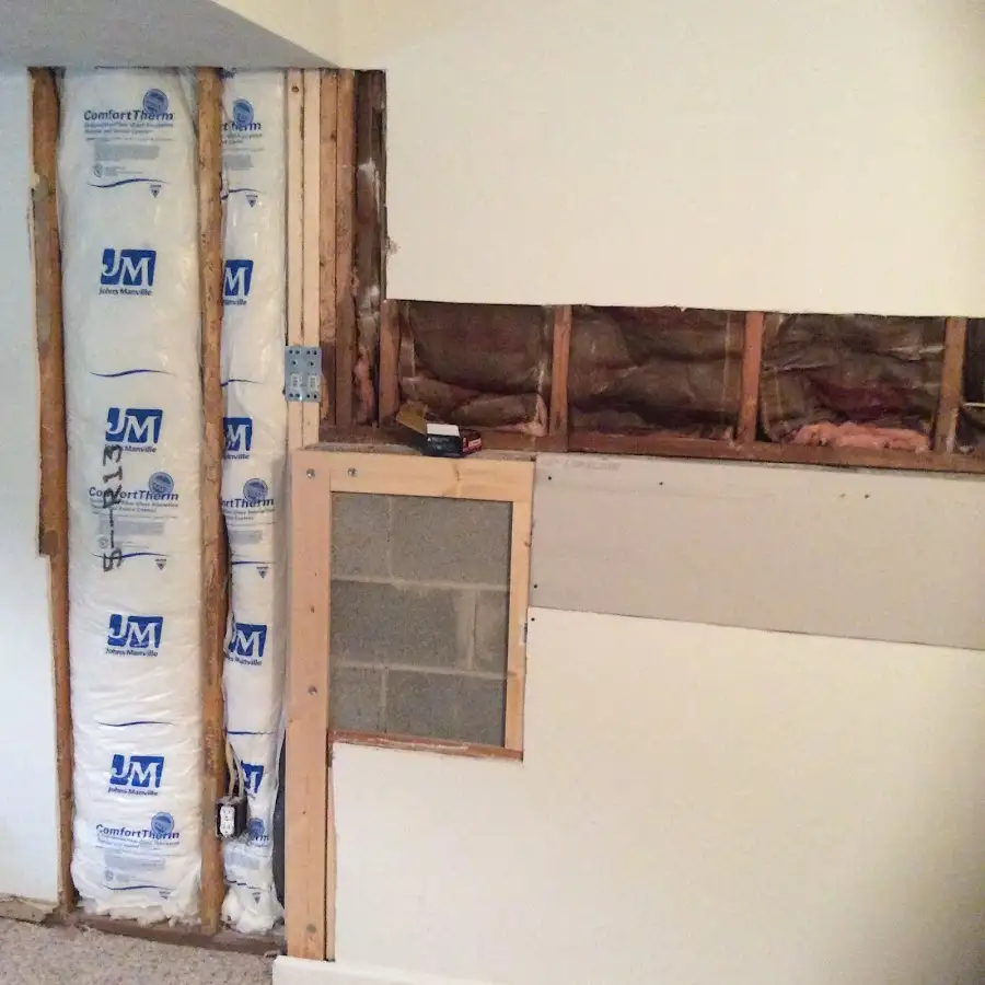 Wall insulation replacement during Structural Drying in Glenwood Springs